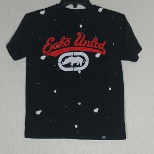 Ecko Unltd Splatter Print T-Shirt Size M (10/12) kid